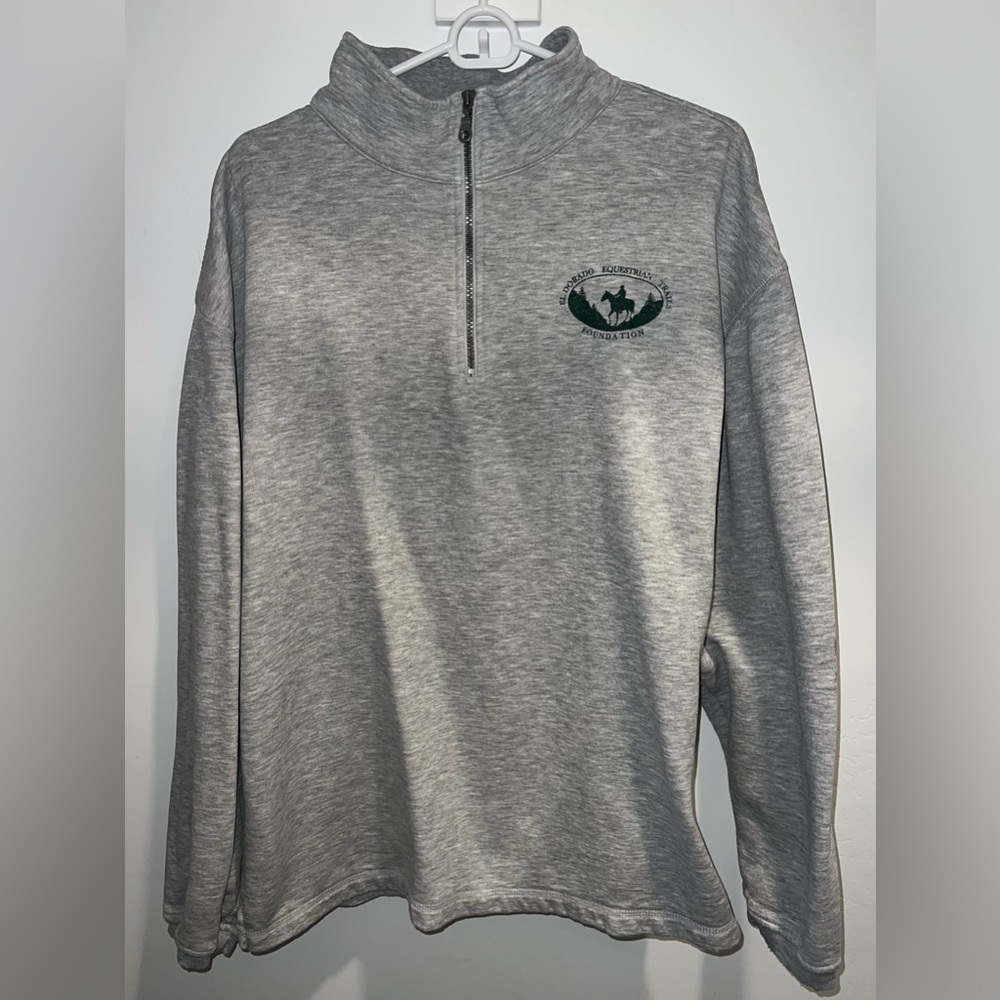 Gray Quarter-Zip